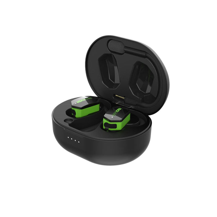 ISOtunes ULTRACOMM Aware True Wireless Bluetooth Earbuds - Safety Green