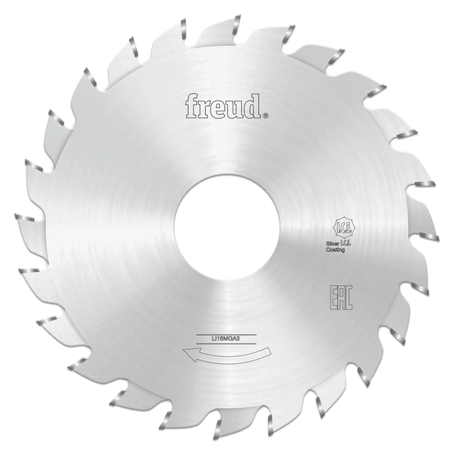 Freud Adjustable Scoring Saw Blade - 80mm Diameter - 12 + 12 Tooth - 20mm Bore - LI16M GA3