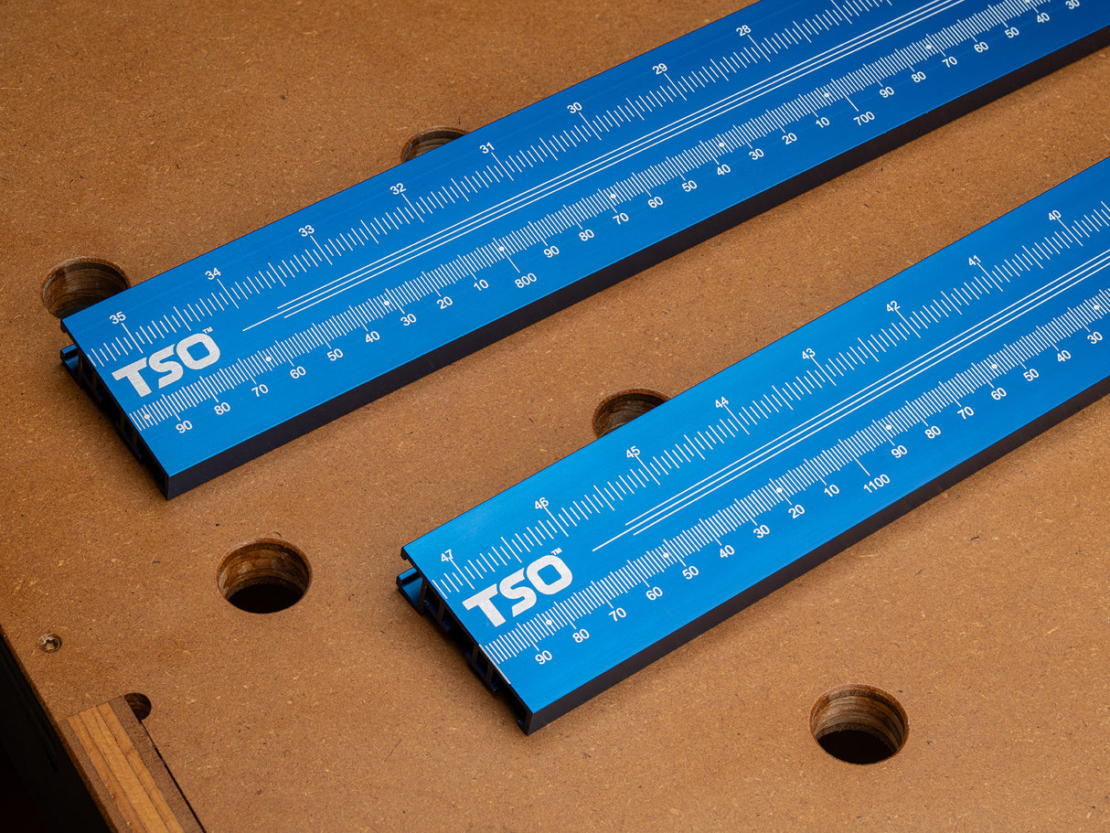 TSO Products 900mm Multifunction Workbench Fence & Stop Set