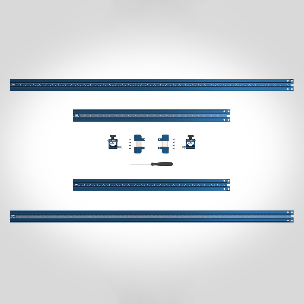 TSO Products 30”/762mm & 50”/1270mm TPG Parallel Guide System - TPG-30-50 Set Gen 2