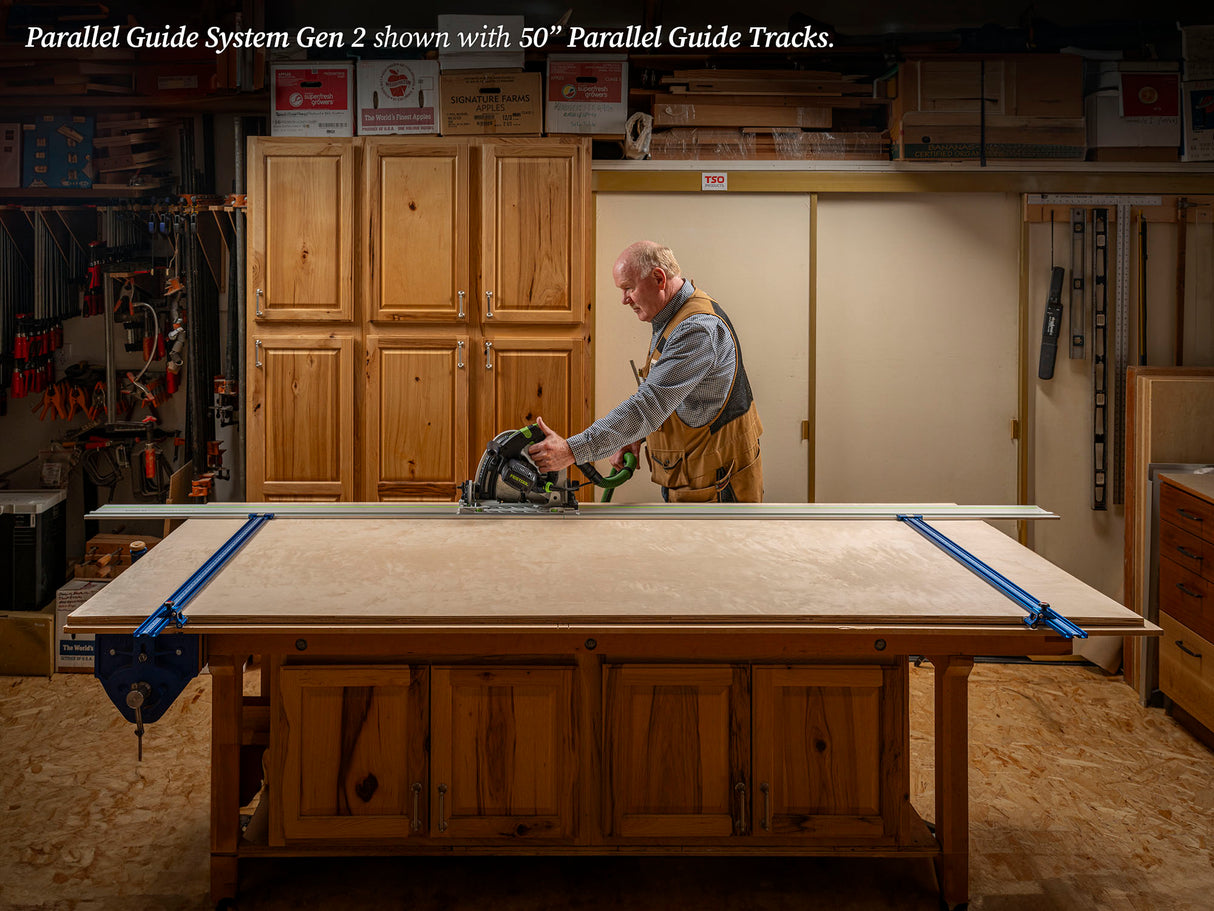 TSO Products 30”/762mm & 50”/1270mm TPG Parallel Guide System - TPG-30-50 Set Gen 2