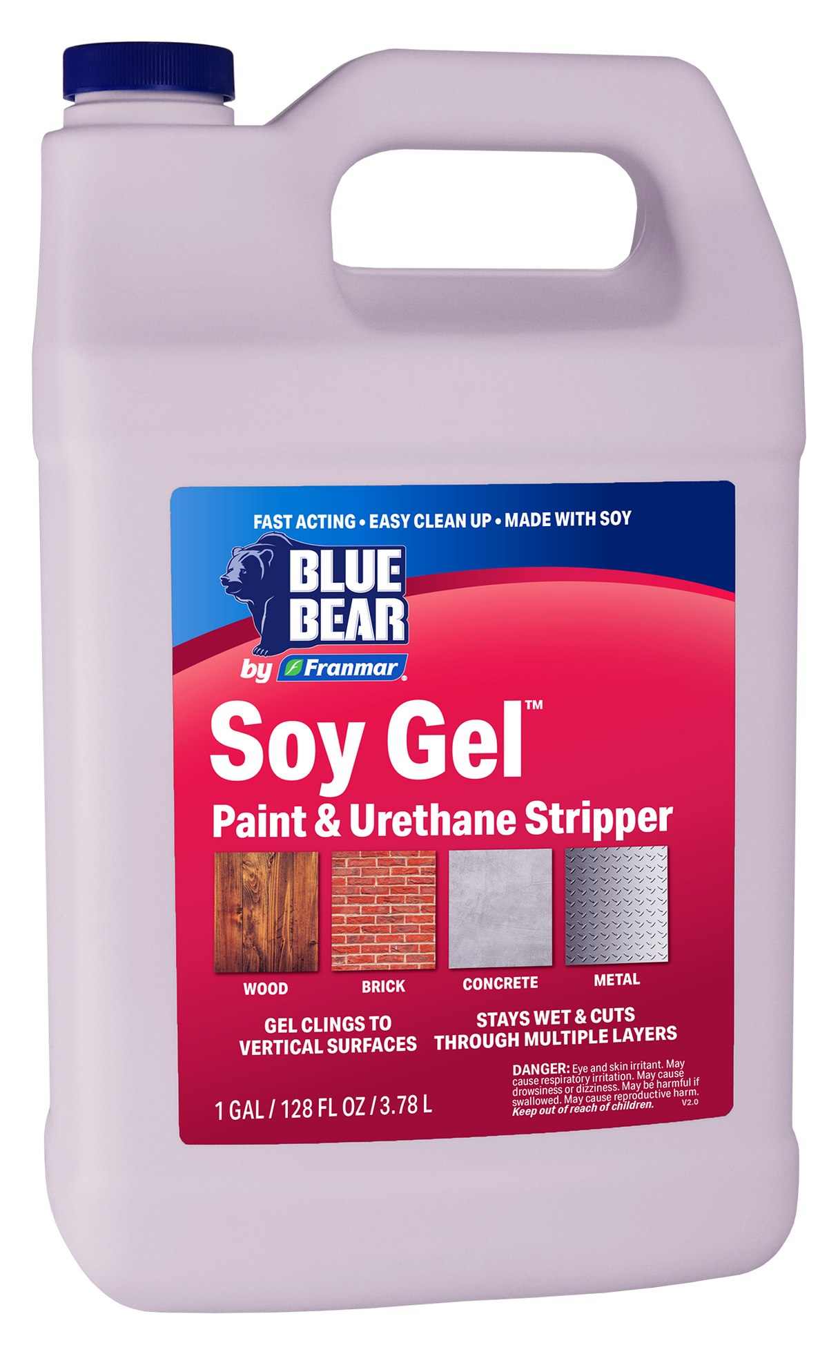 Blue Bear SoyGel Paint & Coatings Stripper