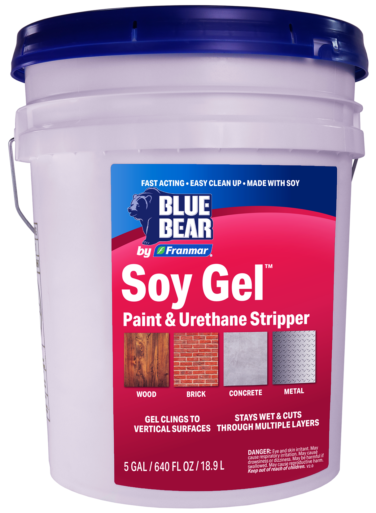 Blue Bear SoyGel Paint & Coatings Stripper