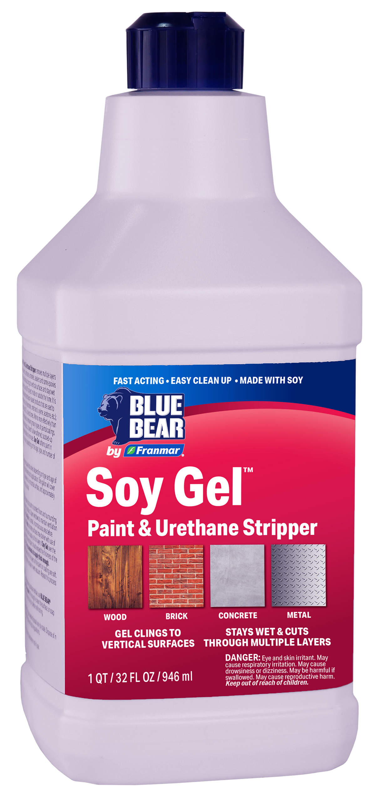 Blue Bear SoyGel Paint & Coatings Stripper