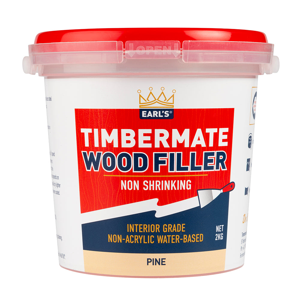 Earl's Timbermate Wood Filler Putty 2kg