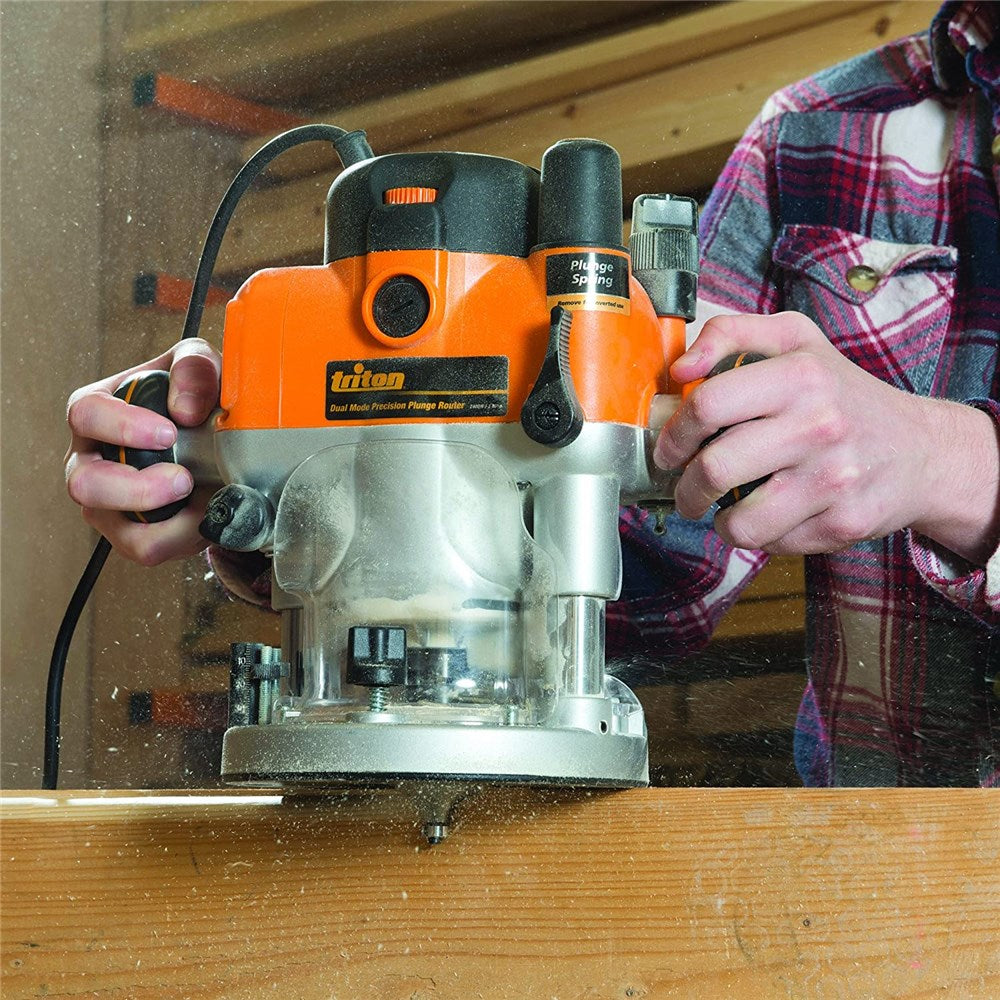 Triton 2400W Dual Mode Precision Plunge Router