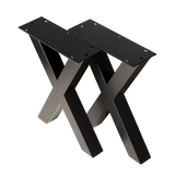 Cross Bench Legs 310x310x410mm - 50x50mm