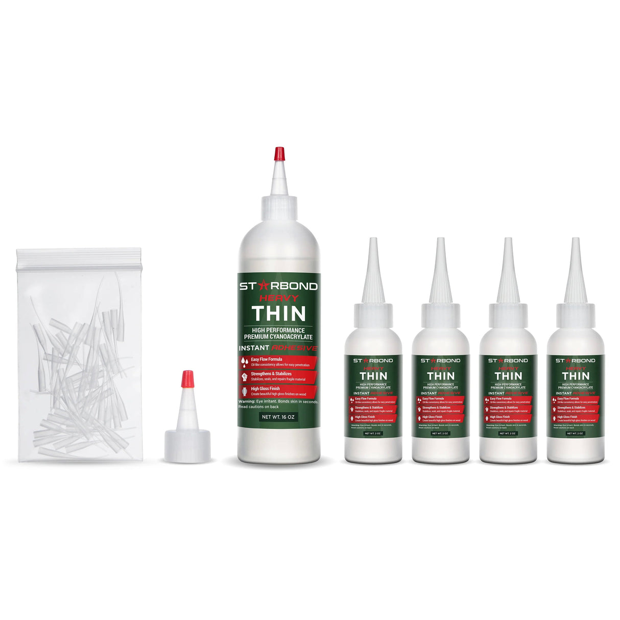 Heavy Thin CA Glue 16oz EM-40