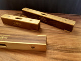 Rosewood / Walnut Spirit Level by Joseph Marples