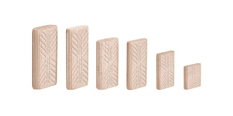 Beech Tenons 8mm x 40mm for DF 500 - 130 Pack  - D 8 x 40/130 BU