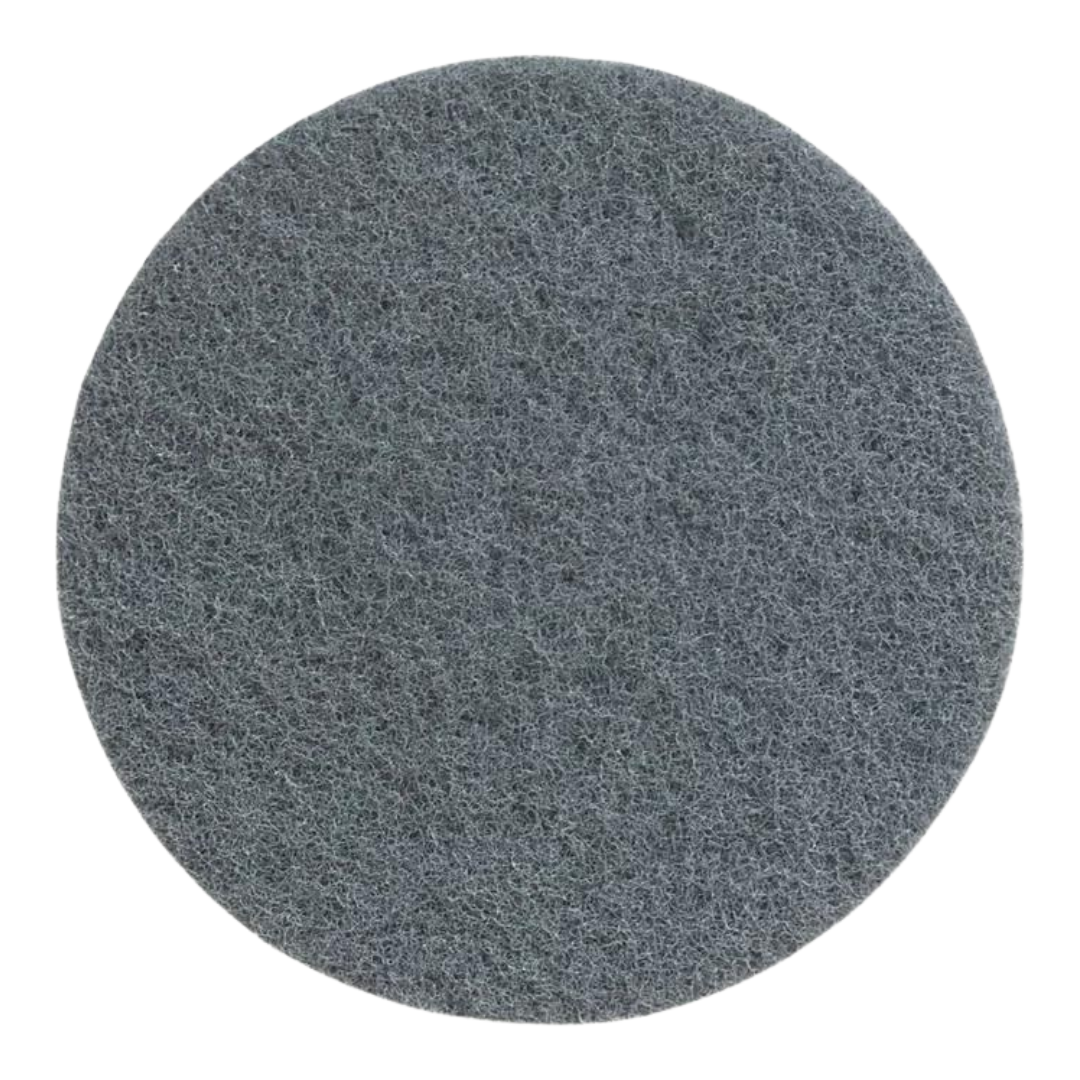 Round 150mm/6" Non-Abrasive Velcro “Scotch Brite” Pads