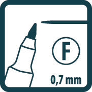 Pica Classic 533 Permanent Pen
