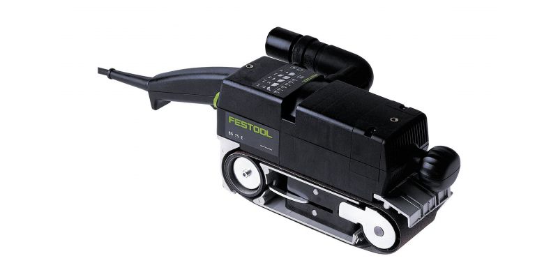 BS 75mm Belt Sander in Systainer with Sanding Frame Set  - BS 75 E-Set