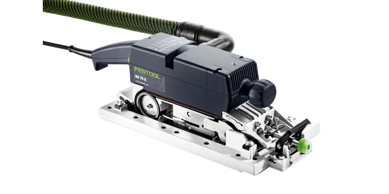 BS 75mm Belt Sander in Systainer with Sanding Frame Set  - BS 75 E-Set