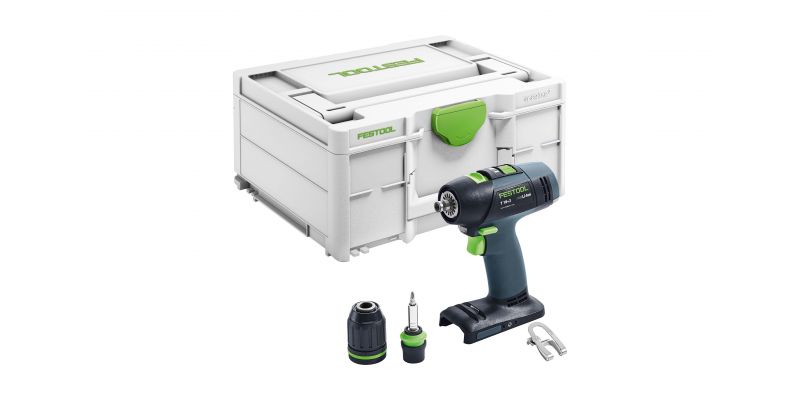 T 18V Cordless 2 Speed Drill Basic in Systainer - T 18+3-Basic