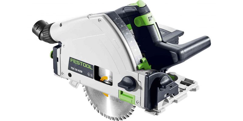 TSC 55K 18V 160mm Cordless Plunge Saw 5.2Ah XL Set in Systainer with 1400mm Rail - TSC 55KEBI-Plus/XL-FS