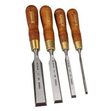 Narex Wood Line Plus Bevel Edge Cabinet Chisels Set of 4 / 6mm - 26mm