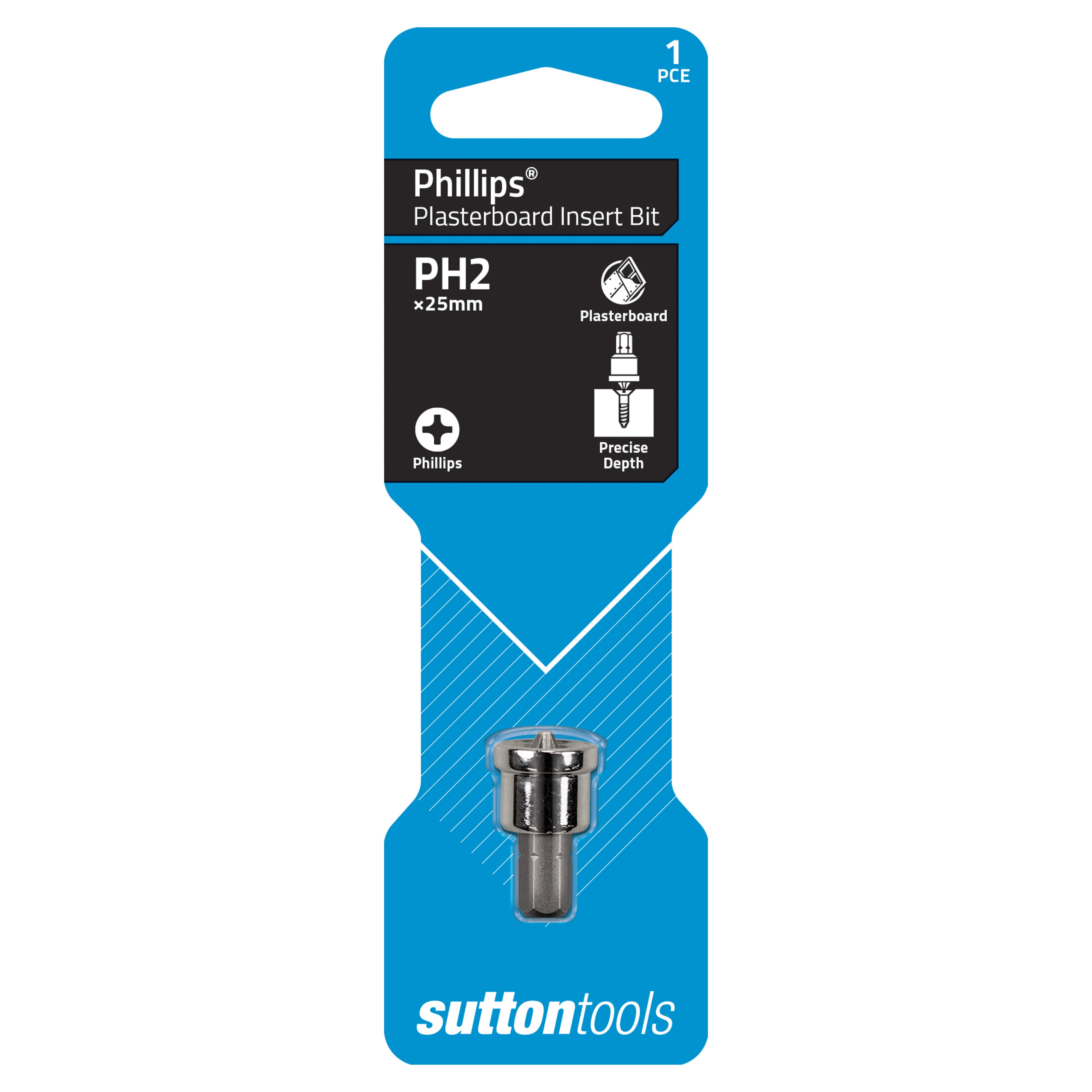 Screwdriver Drywall Plasterboard Bit Impact PH2