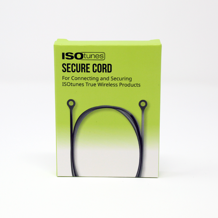 ISOtunes Secure Cord Suit FREE Model Earbuds