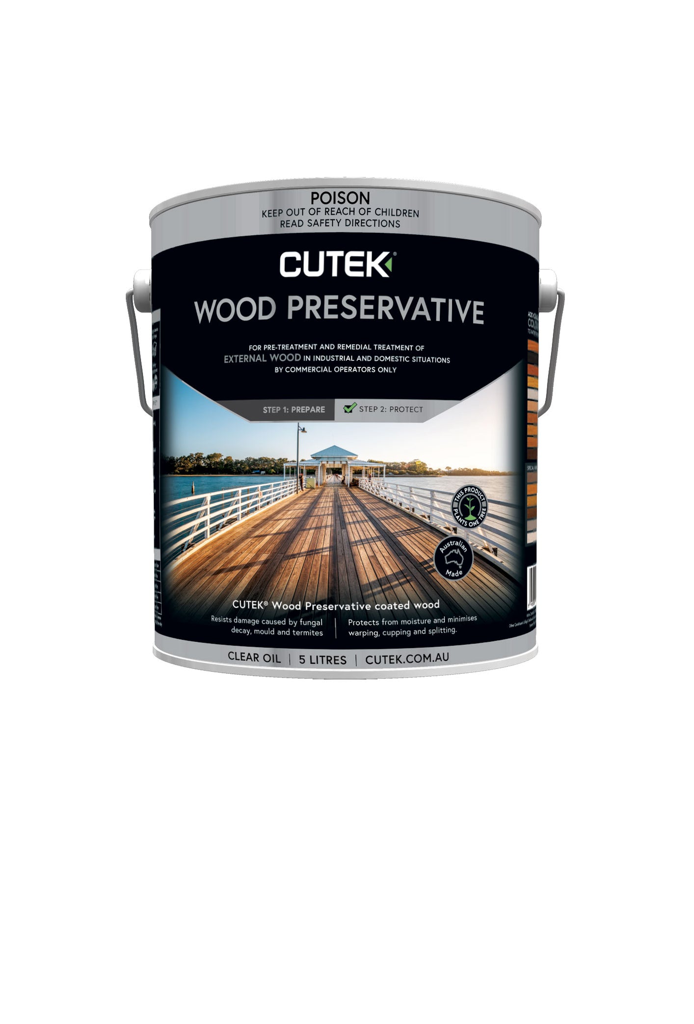 Cutek® Wood Preservative Oil 5L — Hammer Roo